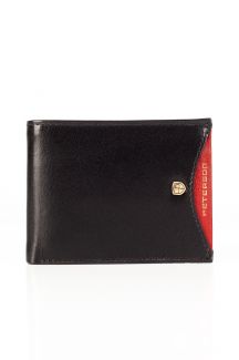 Wallet PETERSON PTN-36601-211-9658-BL-R