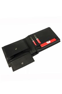 Wallet PIERRE CARDIN 8806-EKO16-NERO-ROSSO