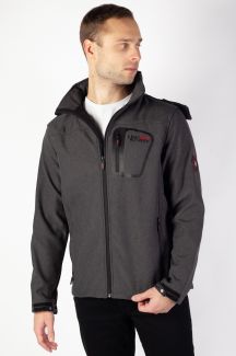 Jacket GEOGRAPHICAL NORWAY TEXSHELL-Dark-Grey