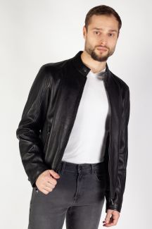 Leather jacket DEERCRAFT DMKaris-LANIV-black
