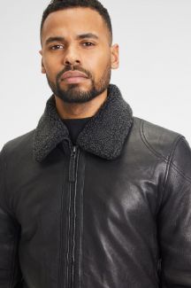 Leather jacket GIPSY 1201-0457-Black