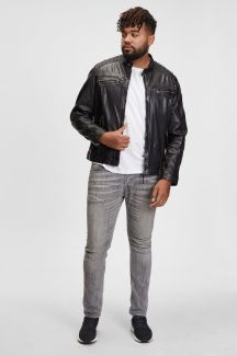 Leather jacket GIPSY GMGilian-CF-LONTV-black