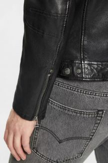 Leather jacket GIPSY GMJenno-LASUV-BLACK