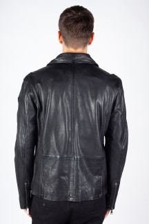 Leather jacket MAURITIUS 1201-0846-black