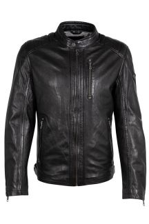 Leather jacket MAURITIUS 1201-0672-black