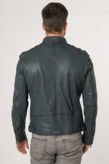 Leather jacket MAURITIUS 1201-0672-vintage-blue