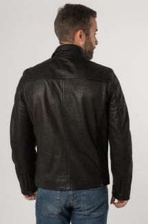 Leather jacket MAURITIUS 1201-0679-black