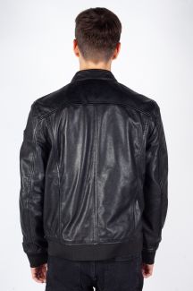 Leather jacket MAURITIUS 1901-0006-black