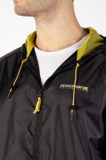 Wind jacket GEOGRAPHICAL NORWAY BOAT-Black