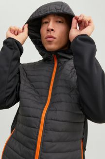 Wind jacket JACK & JONES 12182242-Asphalt-Black