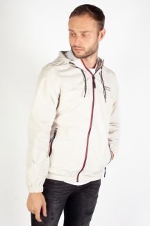 Wind jacket VOILE BLEUE AMARRE-WHITE-SAND