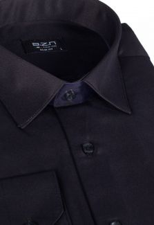 Shirt BZN 1855-S-PP-black