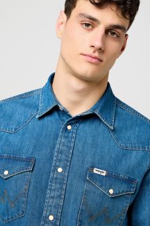 Denim shirt WRANGLER 112371572