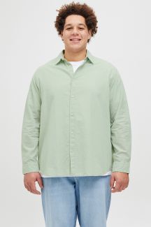Linen shirt JACK & JONES 12269089-Iceberg-Green