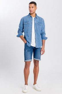 Denim shorts CROSS JEANS A565-251