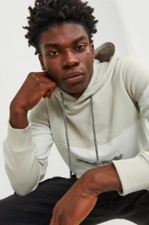 Hoodie JACK & JONES 12246802-Moonbeam-BL