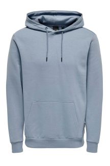 Hoodie ONLY & SONS 22018685-Flint-Stone