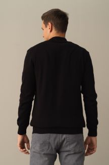Sweater with zip MCL 18366-SIYAH