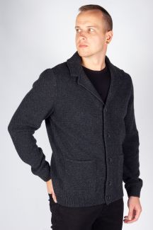 Sweater with zip MCL 33614-SIYAH-MELANJ