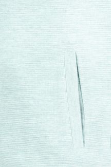 Sweater with zip MCL 40352-MINT-MELANJ