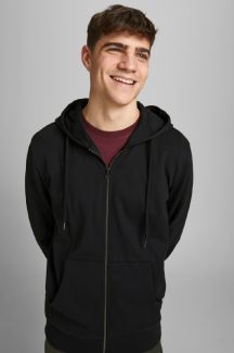 Zip up Hoodie JACK & JONES 12181901-Black