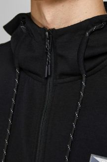 Zip up Hoodie JACK & JONES 12204926-Black