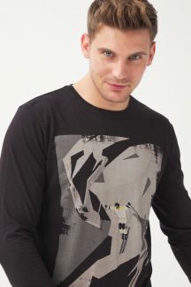 T-shirt XINT 501787-SIYAH