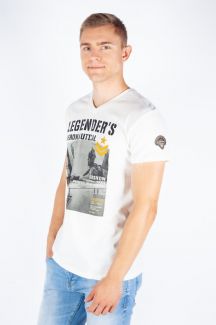 T-shirt LEGENDERS HERRISSON-OFF-WHITE