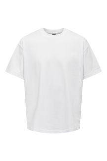 T-shirt ONLY & SONS 22027787-Bright-White