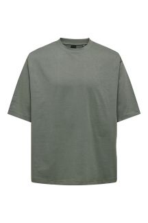 T-shirt ONLY & SONS 22027787-Castor-Gray