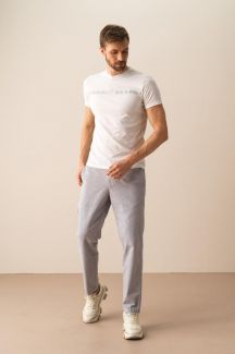 T-shirt XINT 501993-K-BEYAZ