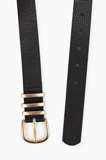 Belt PIECES 17082261-Black-Gold