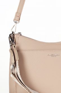 Shoulder bag FLORA&CO F8575-BEIGE