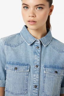 Denim dress NOISY MAY 27030041-Light-Blue