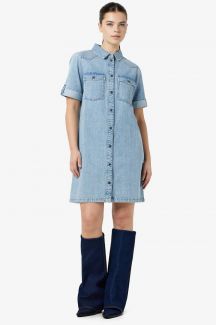 Denim dress NOISY MAY 27030041-Light-Blue