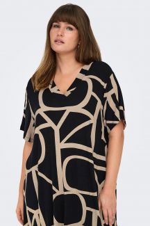 Dress ONLY CARMAKOMA 15295477-Black-MARITIM