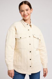 Denim jacket with sherpa lining LEE 112351125