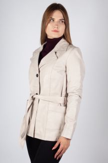 Leather jacket MAURITIUS 1101-0680-ivory