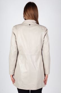 Leather jacket MAURITIUS 1102-0019-ivory