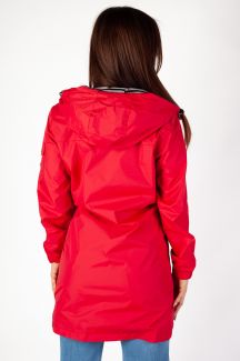 Raincoat VOILE BLEUE ALLURE-RED