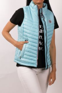 Vest VOILE BLEUE ARETHA-SPLASH-BLUE