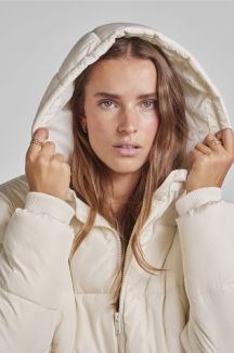 Winter jacket PIECES 17115626-Birch