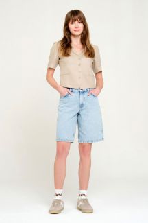 Denim shorts PANTAMO 6878-1553-07