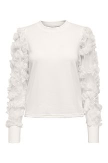 Hoodie JACQUELINE DE YONG 15220558-White-Alyssum
