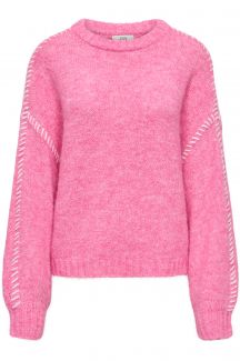 Sweater JACQUELINE DE YONG 15336758-Pink-Cosmos