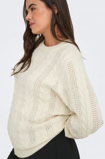 Sweater ONLY CARMAKOMA 15358155-Whitecap-Gray