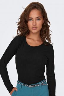Long-sleeve T-shirt ONLY 15298796-Black