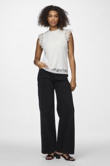 T-shirt PIECES 17120454-Cloud-Dancer