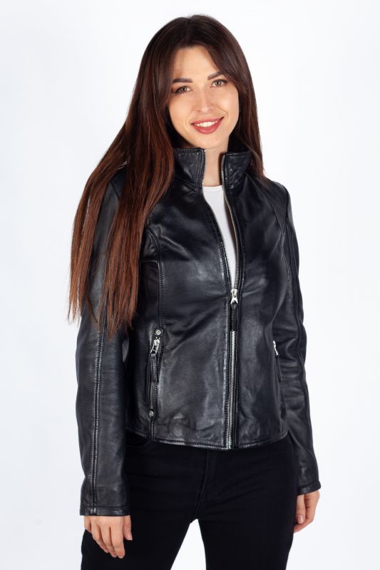 Leather jacket GIPSY 1101-0538-black