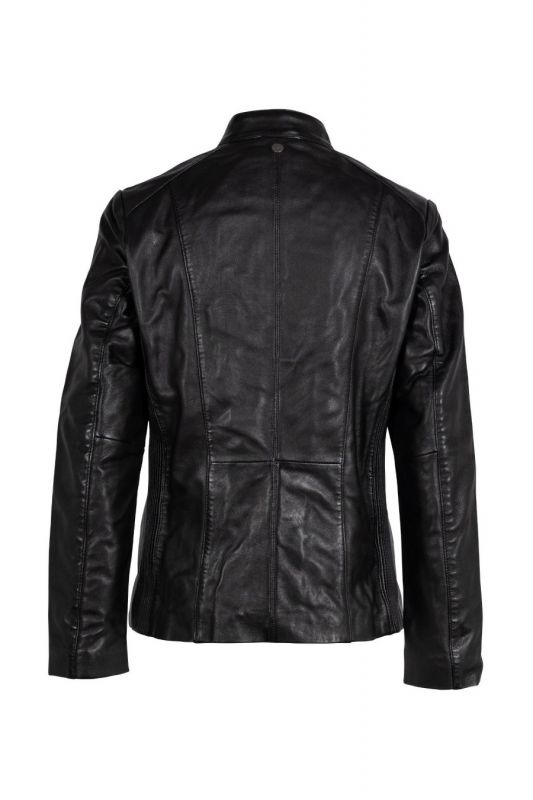 Leather jacket MAURITIUS 1101-0697-black